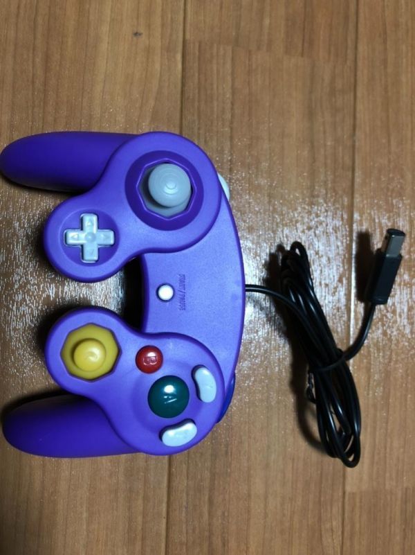 GCコントローラー　ゲームキューブコントローラー　紫　Switch　互換品☆_画像4