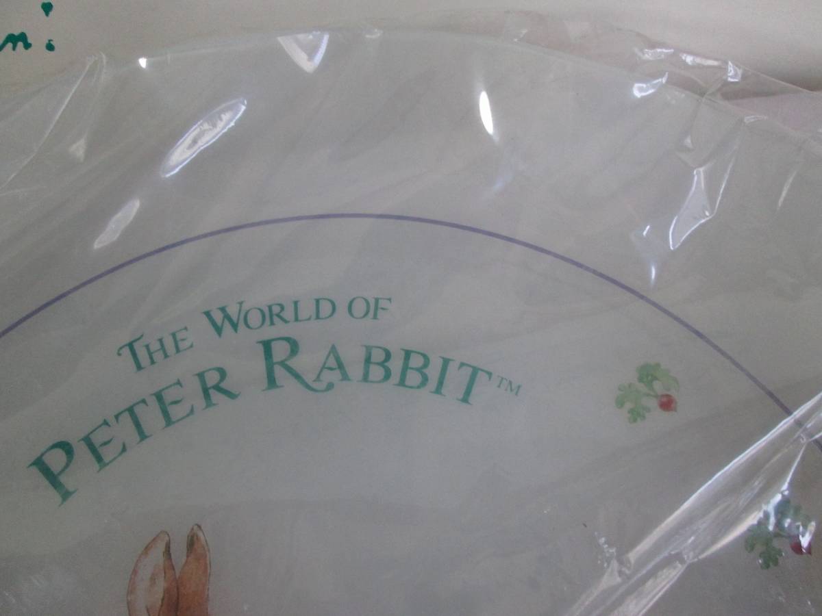 THE　WORLD　OF　PETER　RABBIT　ピーターラビット　２８cm　トレー　ガラスプレート　盛皿_画像6