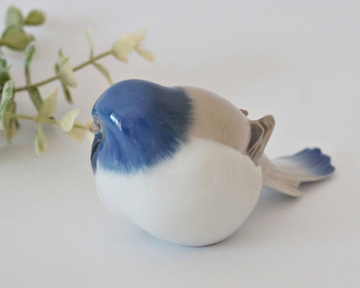 A4.】即決 訳あり 四十雀 シジュウカラ 鳥 フィギュリン ビングオー