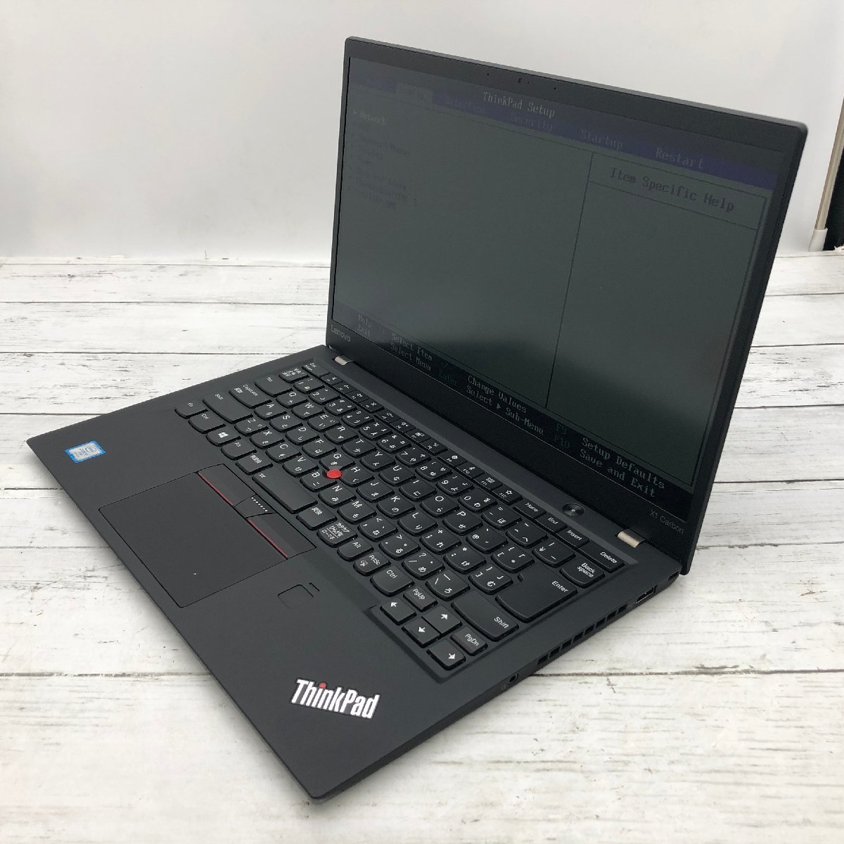 珍しい Core 20HQ-S0EG1D Carbon X1 ThinkPad Lenovo i7 〔A0425