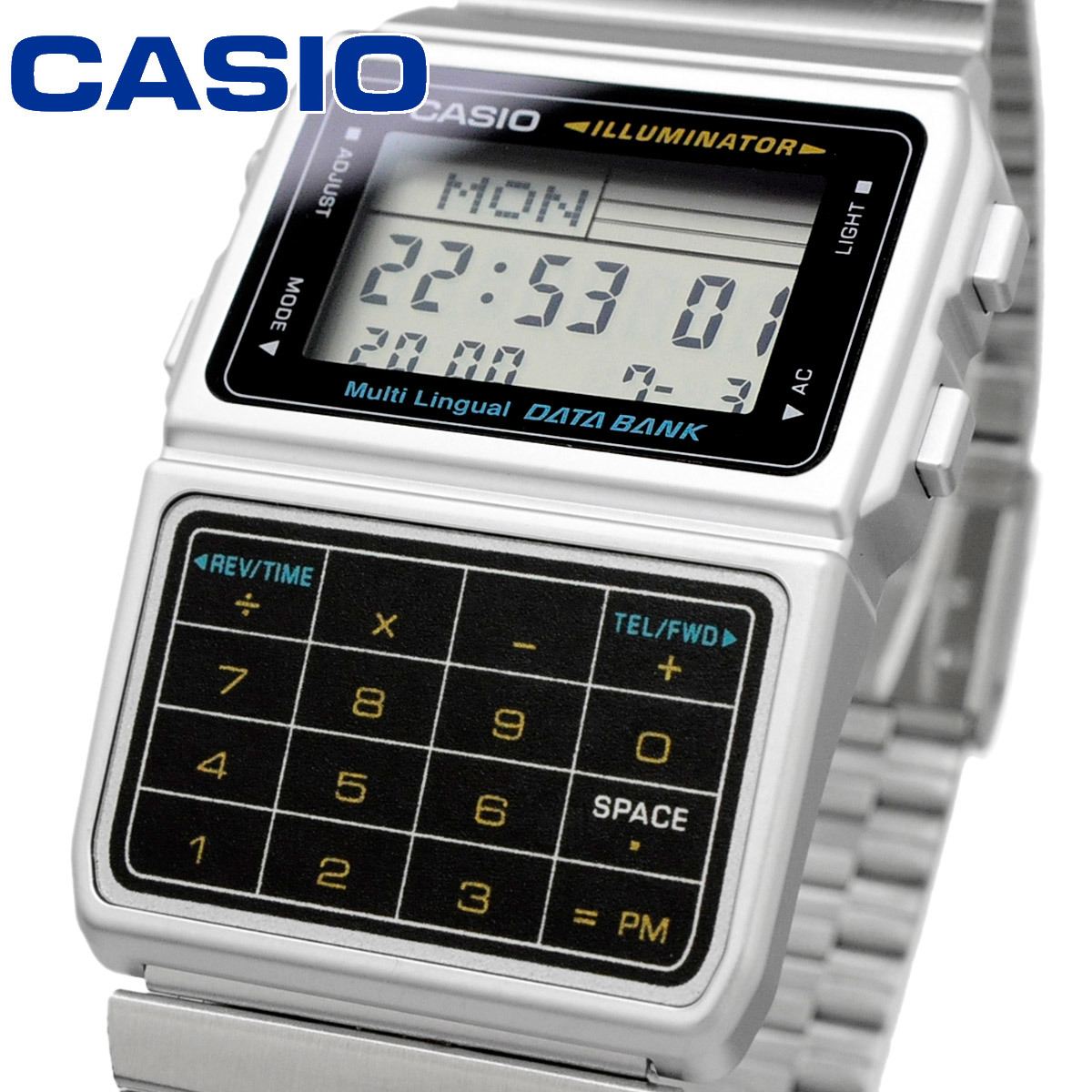 CASIO カシオ 腕時計 メンズ レディース チープカシオ チプカシ 海外モデル データバンク デジタル DBC-611-1