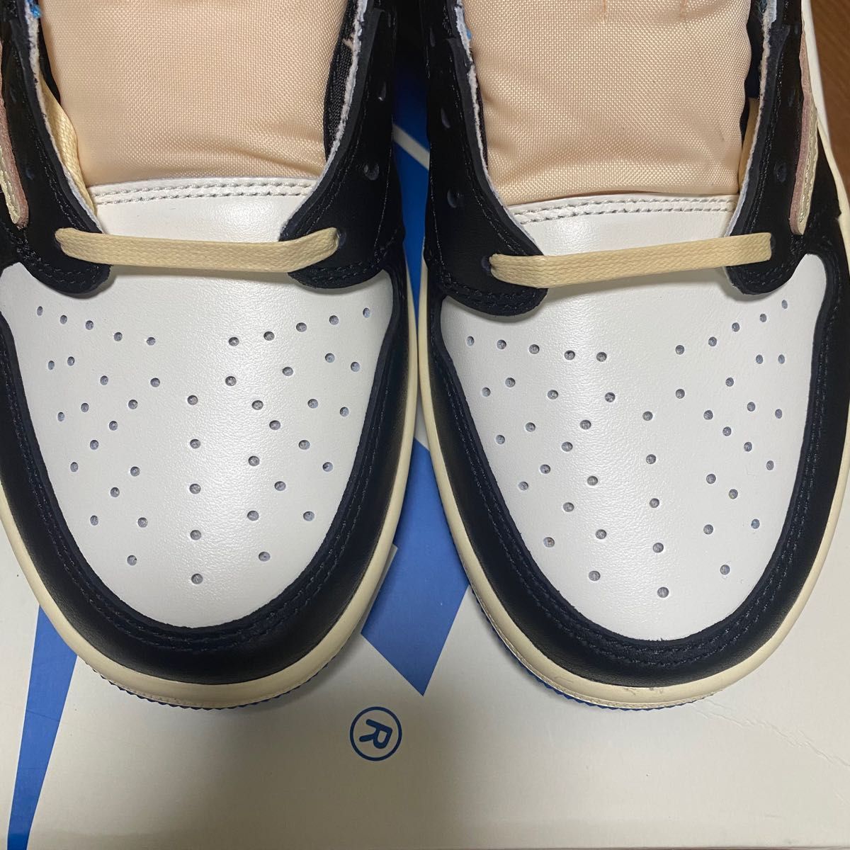 Travis Scott Fragment Nike Military Blue トラフグ 28cm 黒 Travis Scott Fragment Nike Military Blue トラフグ 28cm 黒