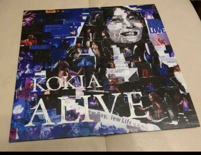 KOKIA ALIVE-The live history 初回限定盤 80サイズ
