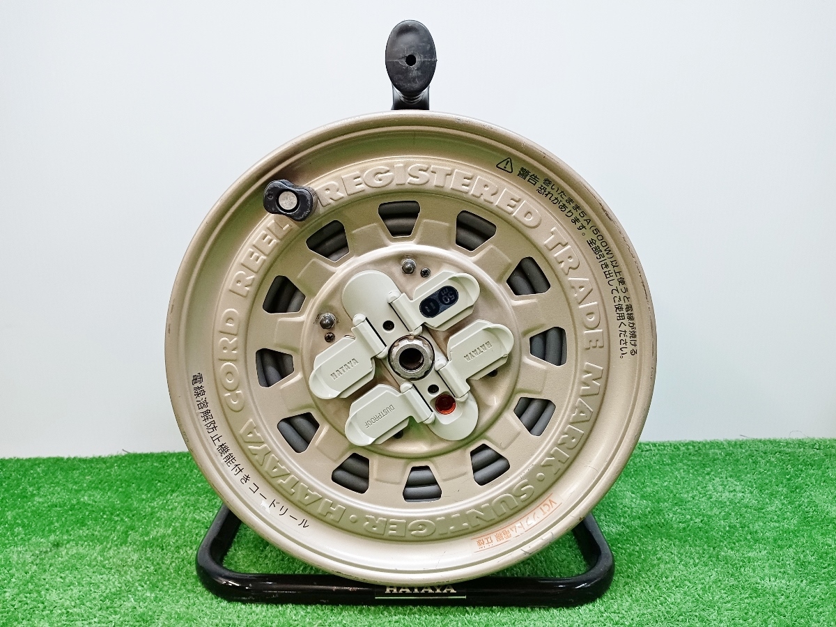 即出荷】 サンタイガーリール ハタヤ HATAYA 中古 屋内用 GT-50 ドラム