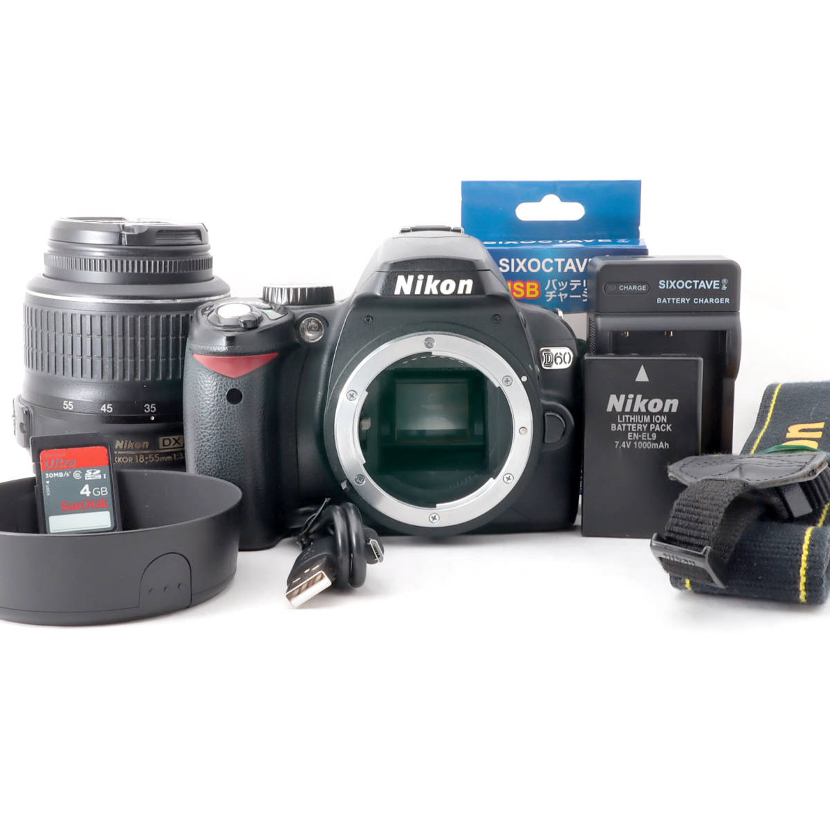 消費税無し DX AF-S + D60 ニコン 【良品・動作OK】Nikon NIKKOR VR