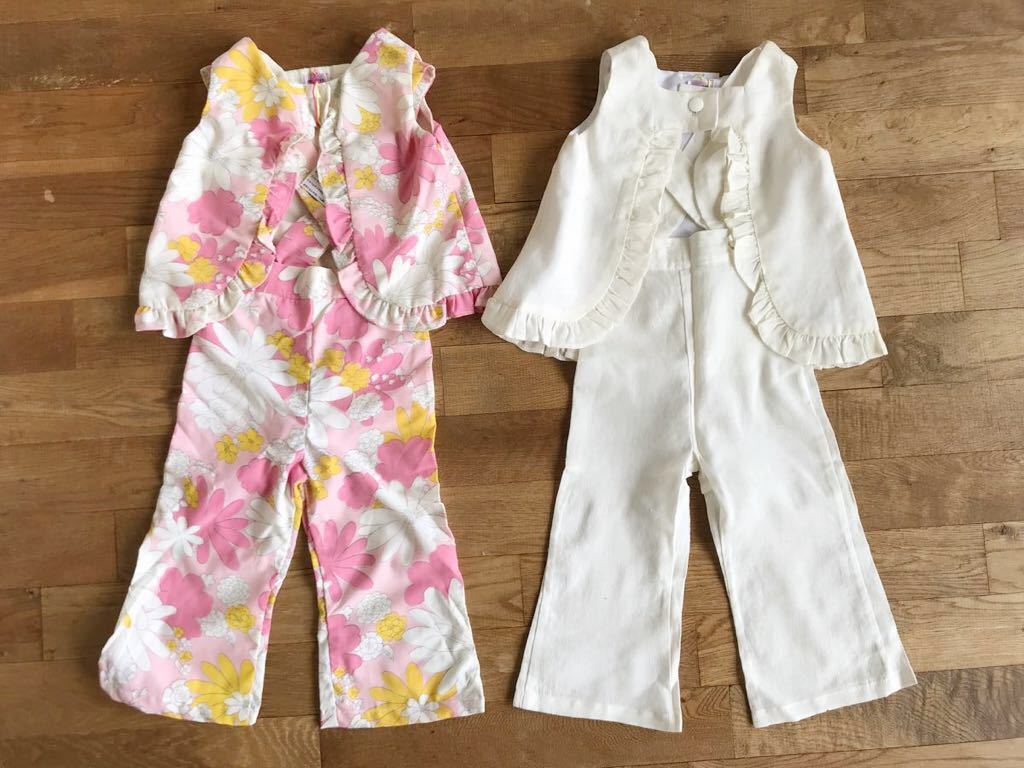 ヤフオク 女の子用オールインワン ロンパース 子供服 キッ