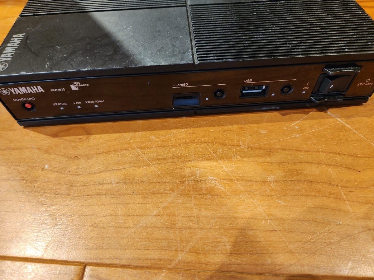 Yahoo!オークション - YAMAHA ルータ NVR510 中古品