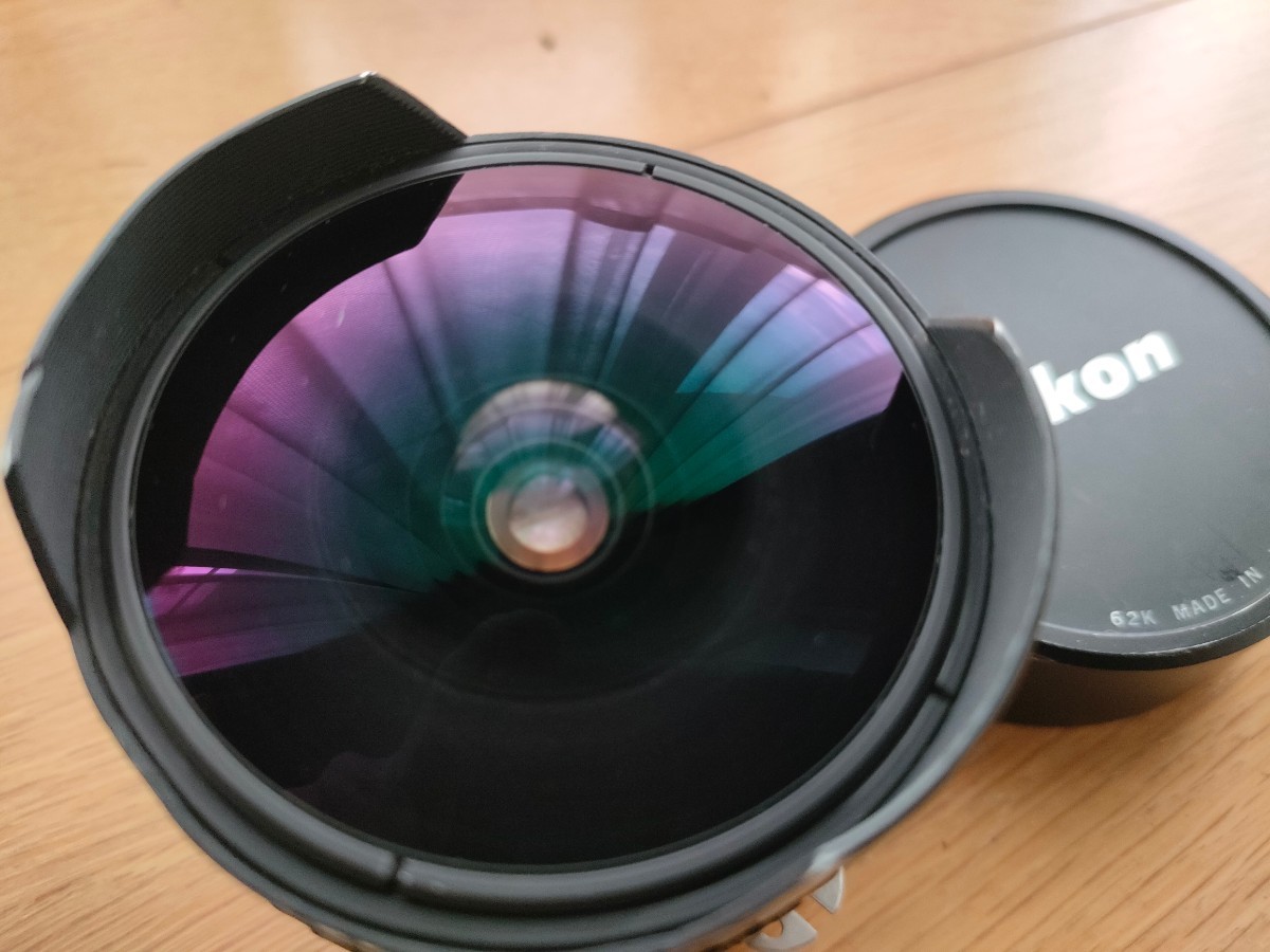 ニコンNikon Ai Fisheye Nikkor 16mm f/2.8 カメラレンズ!☆1 ニコンNikon Ai Fisheye Nikkor 16mm f/2.8 カメラレンズ!☆1