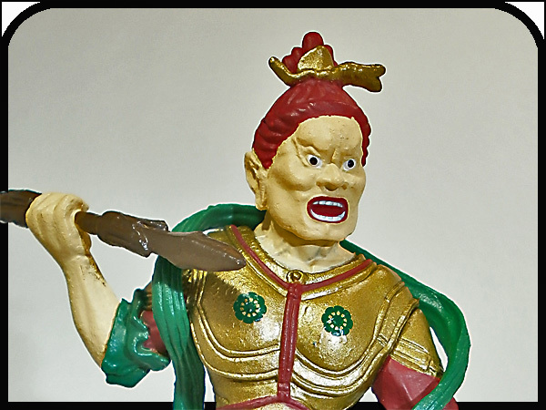 執金剛神立像 【 極彩色 タイプ 】 和の心 仏像コレクション2 フィギュア / 奈良 東大寺 法華堂 三月堂 仏具 ガチャ 寺 仏具 置物1