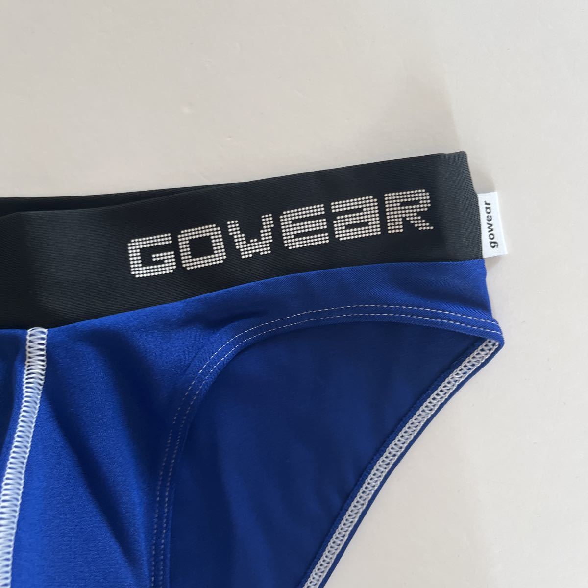 gowear Vシェイプビキニ ACTIVE ネイビー　S メンズインナー　スーパーローライズ　ビキニブリーフ フィットビキニ　スポーツインナー_画像2