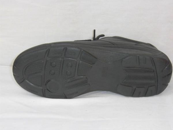 セール 25.0 ムーンスター スポルス SP8922 黒カタ ファスナー付 幅広 3E 日本製 本革 紳士 メンズ 革靴 ビジネス ウォーキング シューズ_画像4