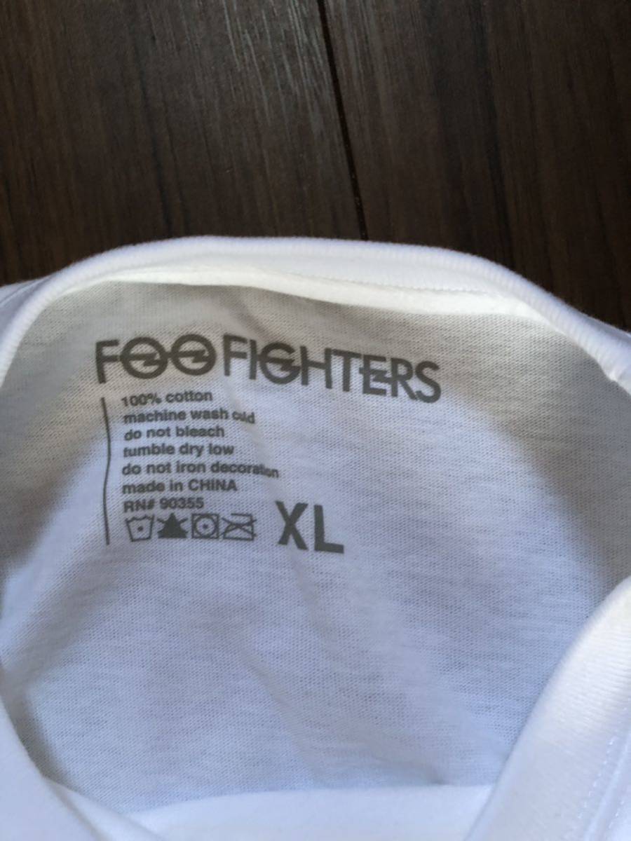 新品★Foo Fighters フーファイターズ オフィシャルＴシャツ XLサイズ フジロック Fuji rock nirvana ニルヴァーナ_画像3