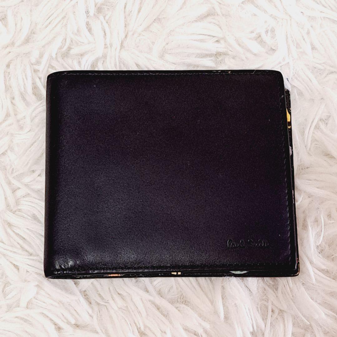 ポールスミス Paul Smith レア サイクルキャップ柄 折り財布 ポールスミス Paul Smith レア サイクルキャップ柄 折り財布