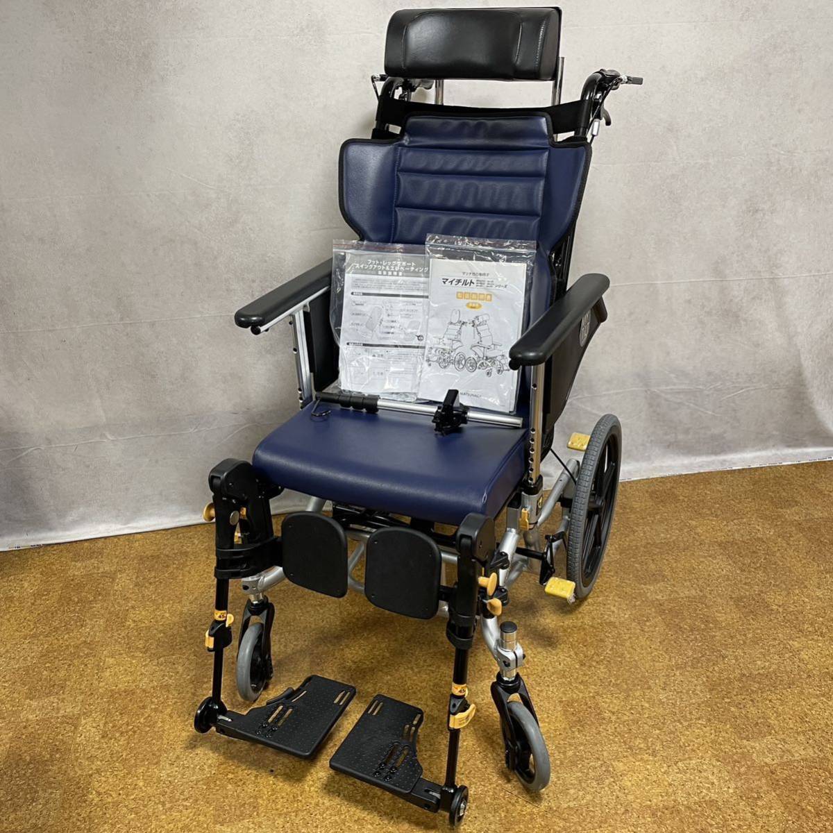 極美品 2023年製 松永 マイチルト グラン3D 車椅子 MH-GR-SE ティルト&リクライニング