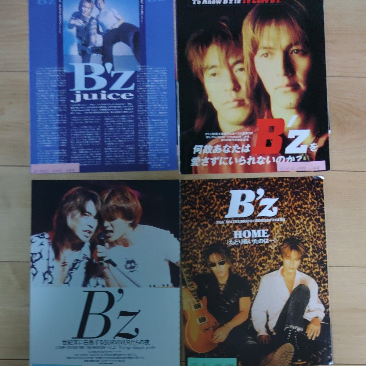 B'z 1997～2000年 大量切り抜き 約150ページ   貴重　稲葉浩志、松本孝弘