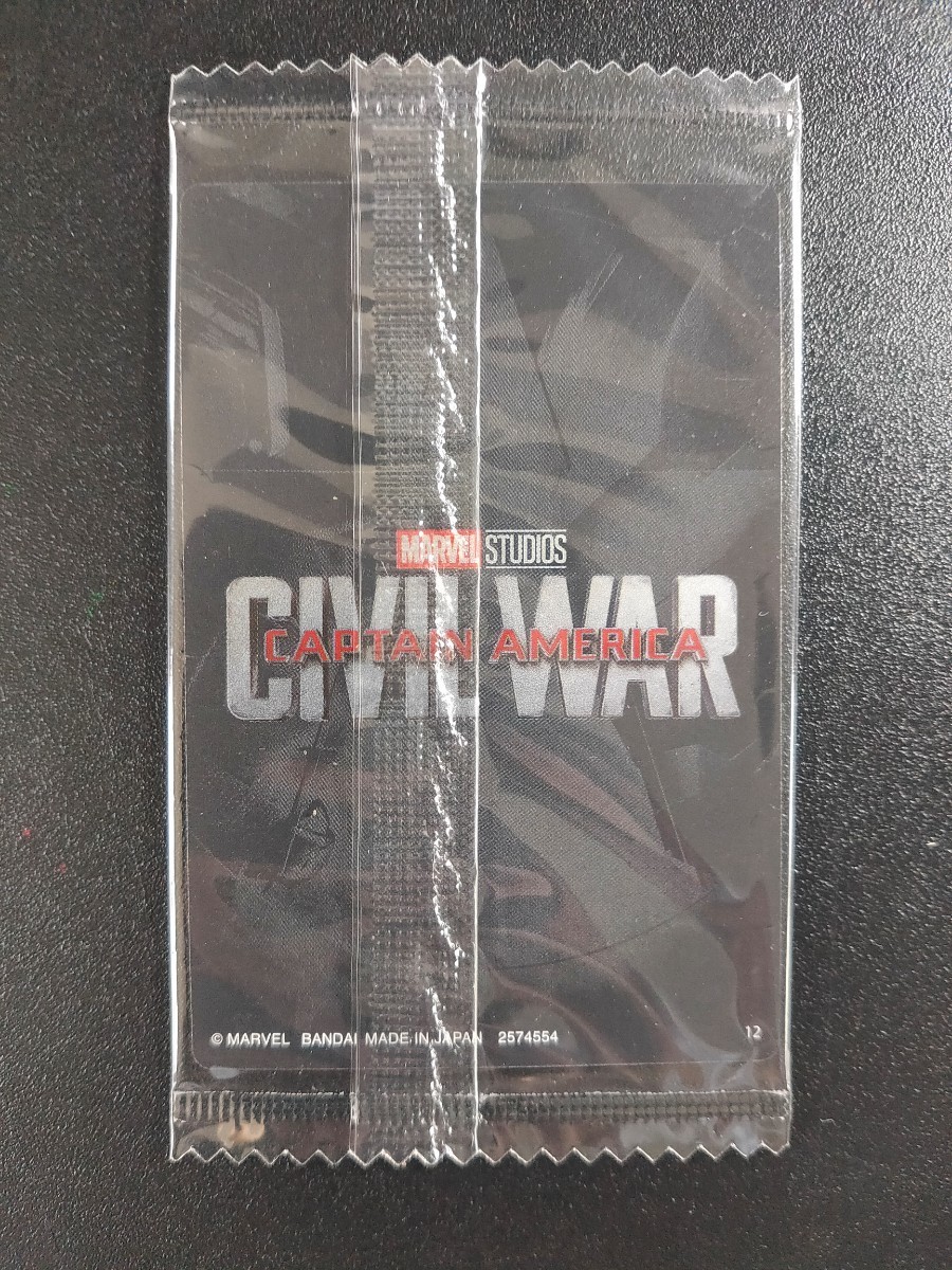 MARVEL Infinity SAGA / ウエハース カード No.12 CIVIL WAR　マーベル BANDAI バンダイ シビル・ウォー アベンジャーズ_画像2