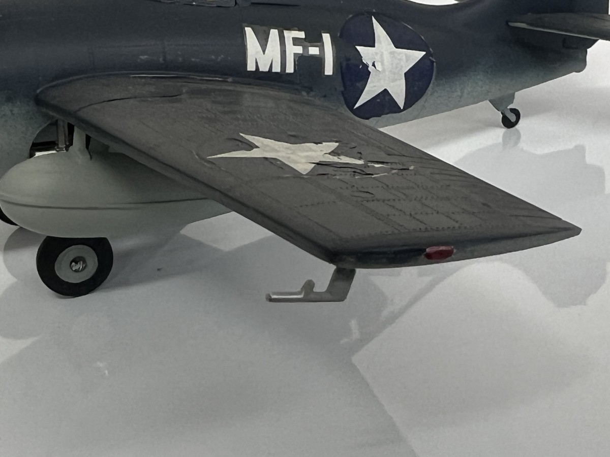 コレクター放出品！アメリカ海軍 ヴォート F4U-1 コルセア 1/48スケール プラモデル 現状品_画像7