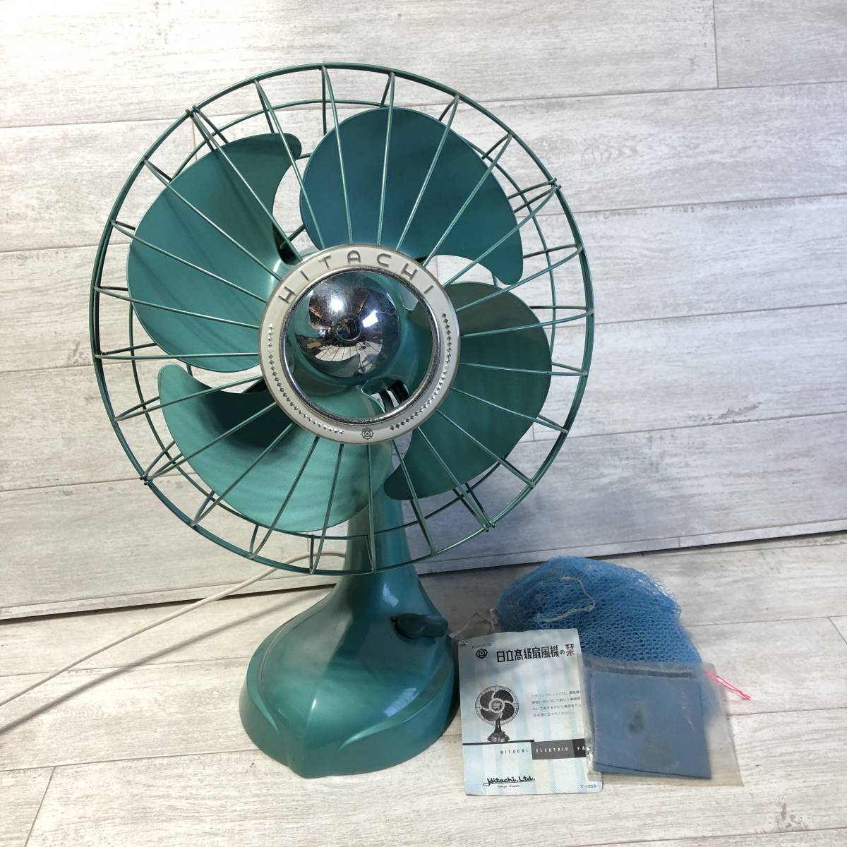 □箱あり HITACHI 日立/レトロ扇風機 卓上扇風機/A.C. DESK FAN M 