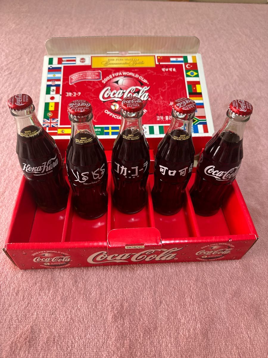 コカコーラ 2002FIFAワールドカップ記念ボトル(非売品) 