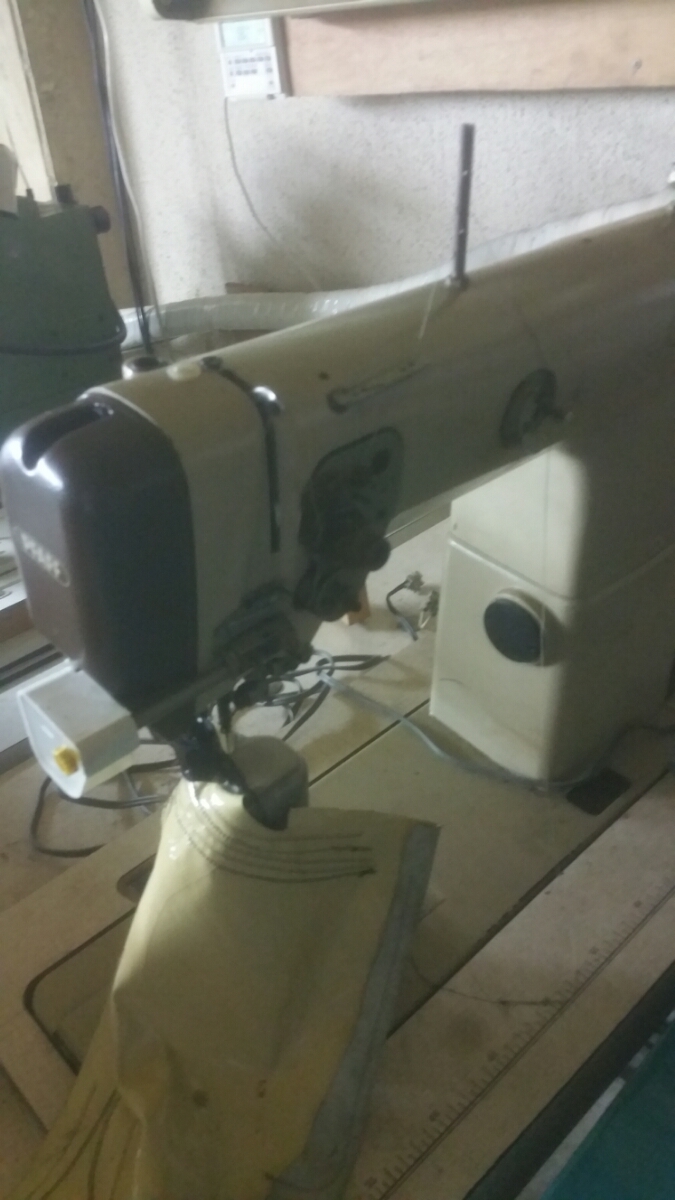  puff yarn breakage . post sewing machine used 