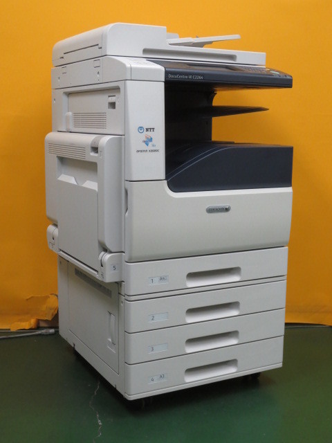 [A17591] * печать высшее немного * NTT OFISTAR X2020C A3 цветная многофункциональная машина (OEM=DocuCentre-VI C2264)* копирование /FAX/ принтер / сканер /4 уровень *
