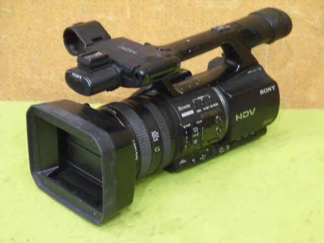 [A17670] SONY HVR-Z5J HDV DVCAM 業務用 ハイビジョン ビデオカメラ ▼現状品 未チェック_画像1