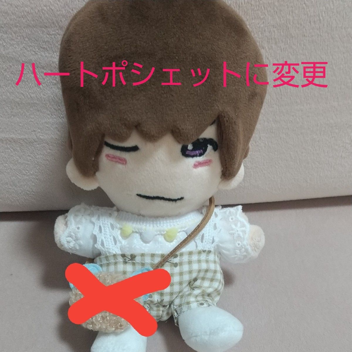 アネモネ様専用 週末セール なにわ男子ちびぬい服 さくらんぼ柄3点