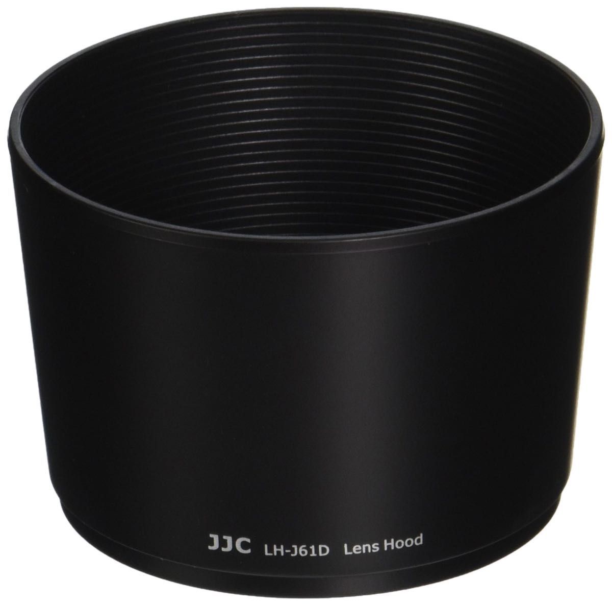 JJC LH-J61D ブラックバヨネットレンズフード オリンパス 40-150mm f/4-5.6 Zuiko EDズームレンズ