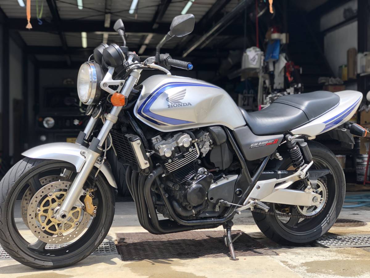 赤字です... ホンダ CB400SF VTEC spec2 走行動画あります！ゼファー　ZRX インパルス　カタナ　NC31 NC39 NC42 XJR_画像1