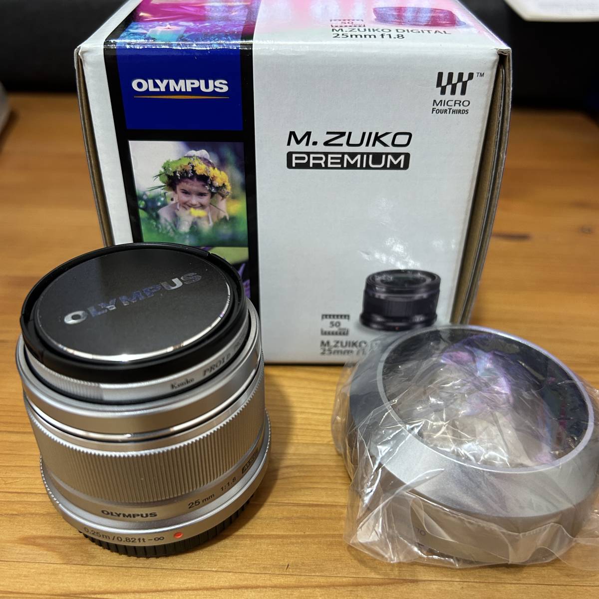 【完売】  【未使用】M.ZUIKO DIGITAL 25mm F1.8 /50mm相当（35mm判換算）　超美品です オリンパス