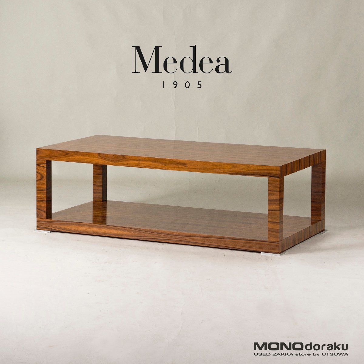 イタリア製 センターテーブル Medea/メデア ケネディ w140 ローズウッド クラシックモダン イタリアモダン IDC大塚_画像1