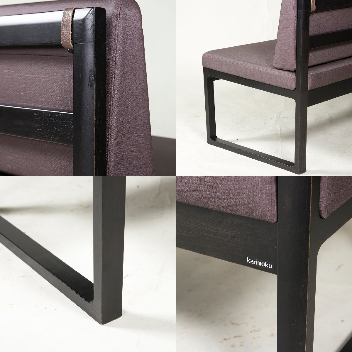  Karimoku обеденный bench стандартный современный CA3903 3 местный . стул karimoku мир современный стул простой 