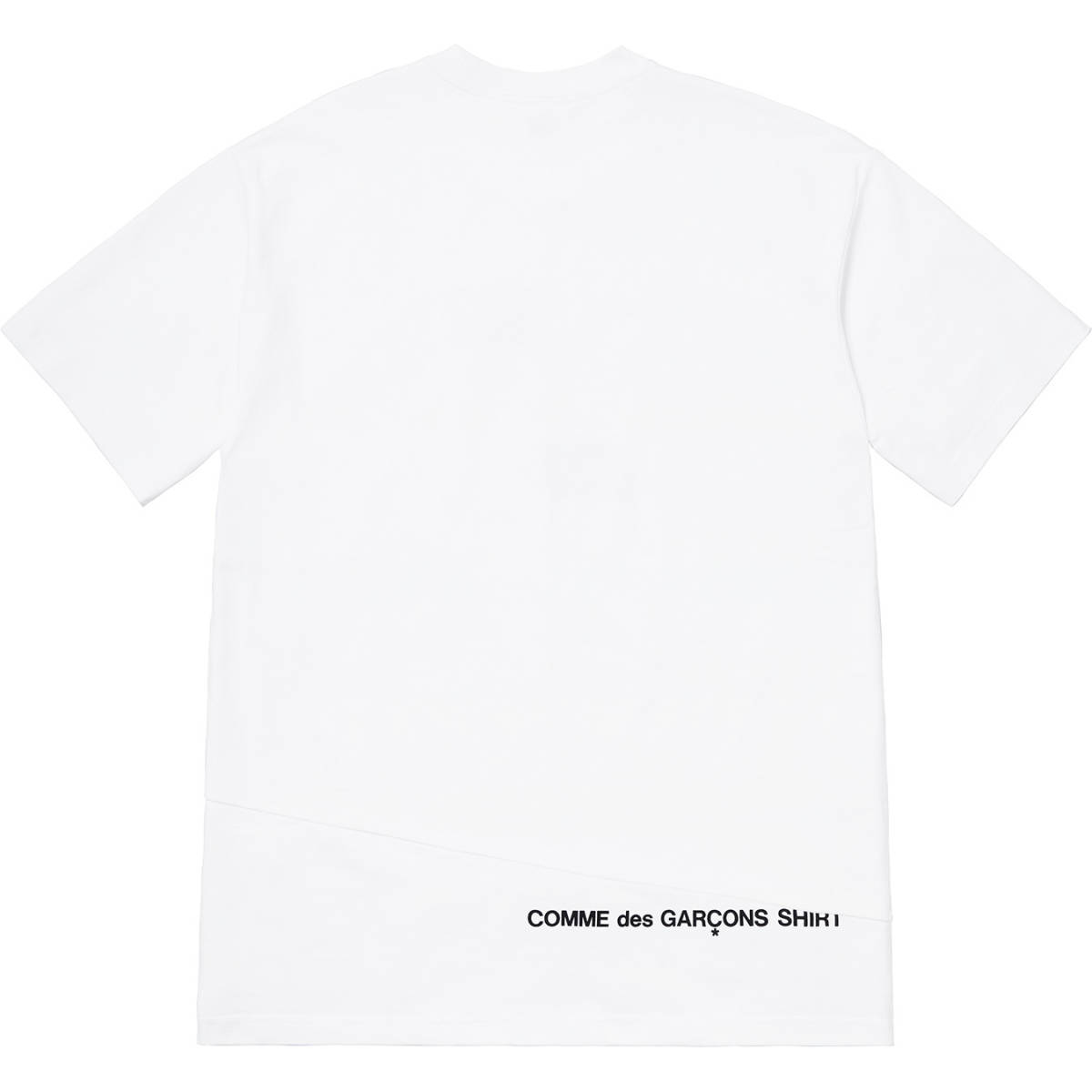 ◆新品・国内正規品◆ 18AW Supreme COMME des GARCONS SHIRT Box Logo Tee white シュプリーム ギャルソン コラボ box logo Tシャツ(M) 