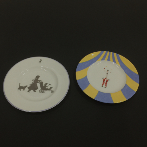 エルメス SILHOUETTES 20.2cm 他 CIRCUS Les jongleurs 20.3cm 計2点