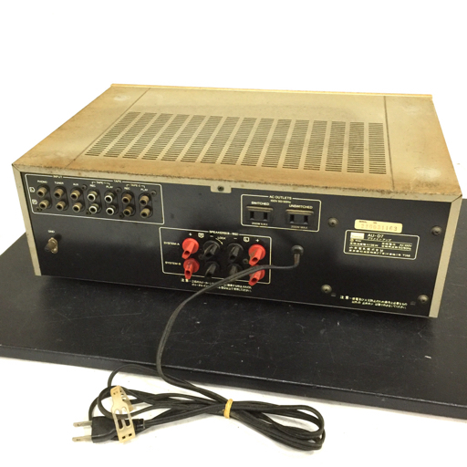 プリメインアンプ SANSUI AU-D7 アンプ 通電確認 アンプ プリメインアンプ SANSUI AU-D7 アンプ 通電確認 アンプ