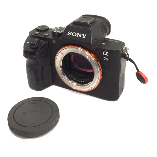 1円 SONY α7II ILCE-7M2 ミラーレス一眼カメラ ボディ 動作確認済