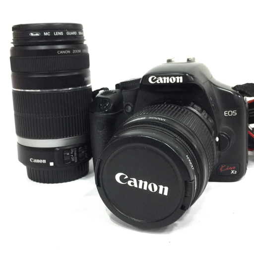 一番の EF-S LENS ZOOM X2 Kiss EOS Canon 1円 18-55mm レンズ