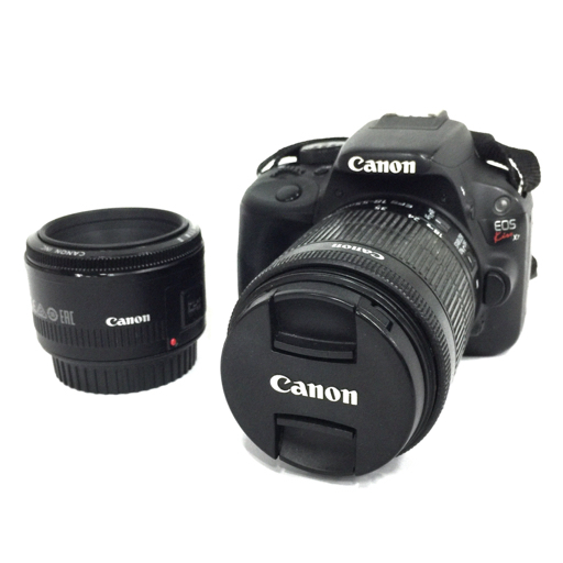 正規店仕入れの EF-S X7 Kiss EOS CANON 1円 18-55mm C8072224 セット