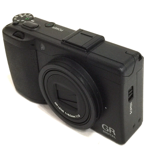 誠実 RICOH GR DIGITAL 6.0mm 1:1.9 コンパクトデジタルカメラ 動作