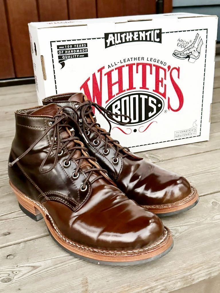 セミドレス ホワイツ 8 1/2E ドレスブラウン WHITE´S BOOTS-