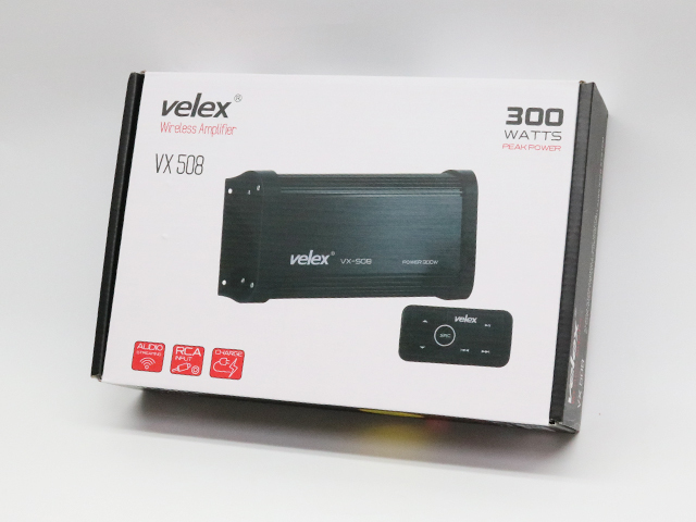 ★国内在庫★送料無料★300Wモデル velex 防水アンプ ブルートゥースアンプ 水上バイク ジェットスキー マリンオーディオ No325の画像6