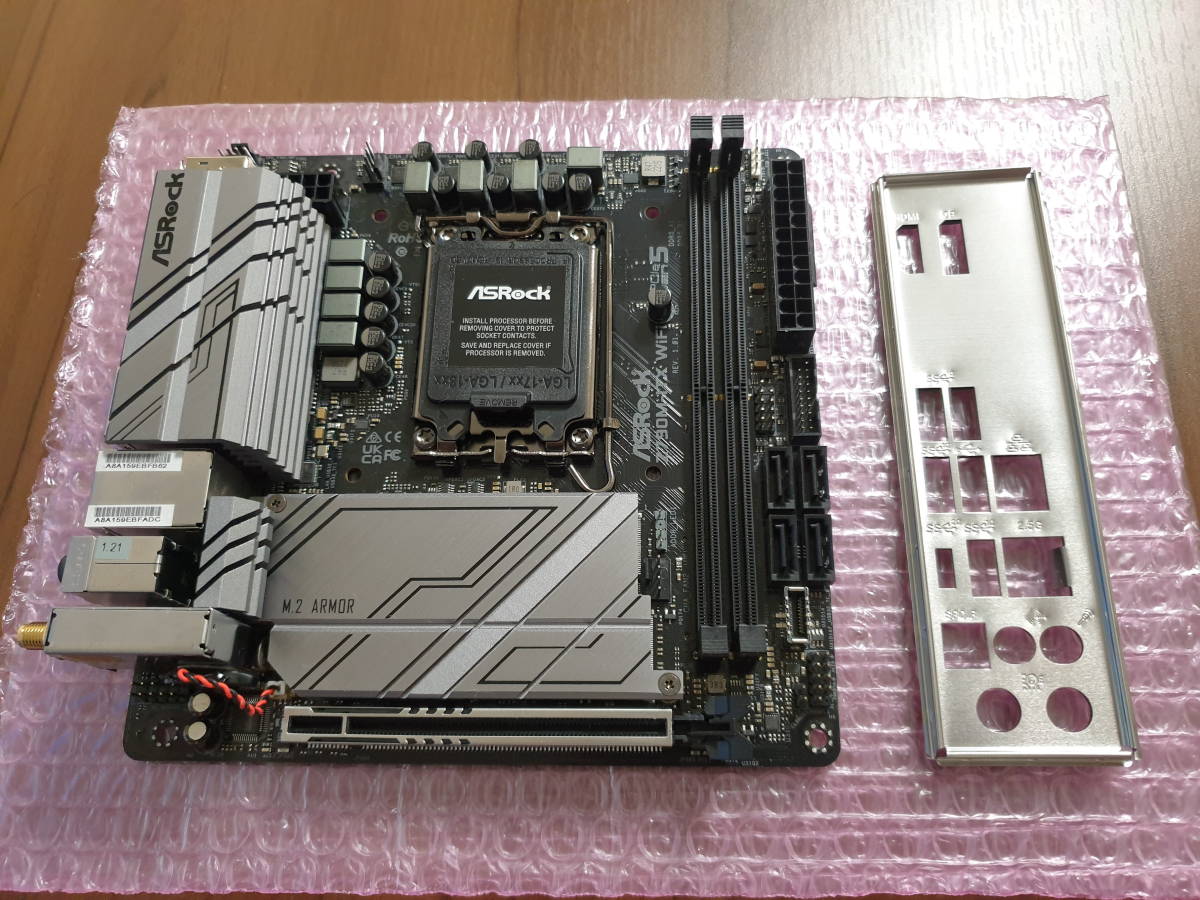 Yahoo!オークション - ASRock Z790M-ITX WIFI Z790チップセット Yahoo!オークション - ASRock Z790M-ITX WIFI Z790チップセット