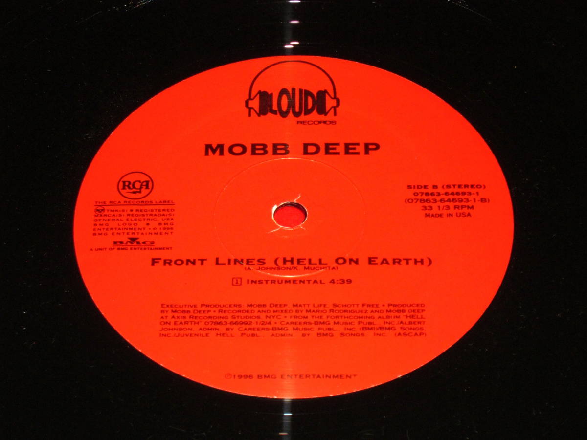Mobb Deep 12" FRONT LINES (HELL ON EARTH) US盤 !!_画像4