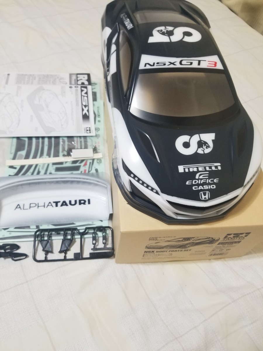 1円~ 未走行 SP.1586 1/10RC NSX スペアボディセット 51586 タミヤ