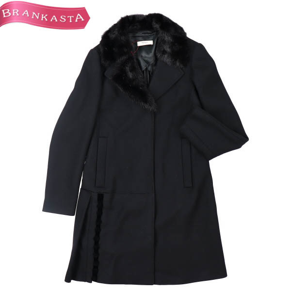 美品】PRADA/プラダ レディース ロング コート...+sobrape.com.br