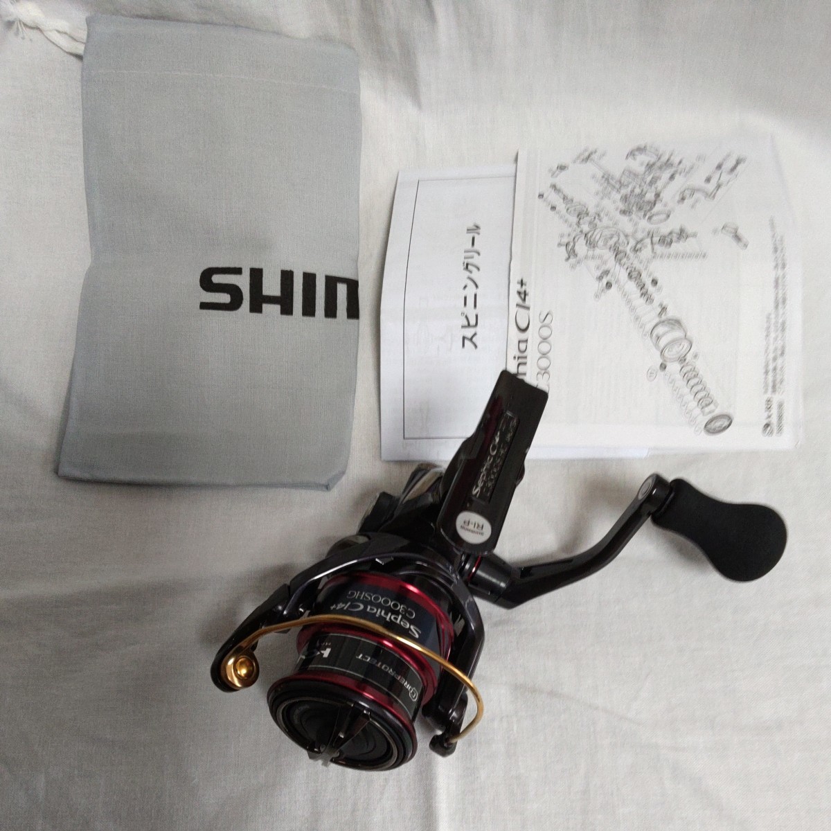 シマノ セフィアCI4+ C3000SHG(リールスタンド、リールレンチ シマノ セフィアCI4+ C3000SHG(リールスタンド、リールレンチ