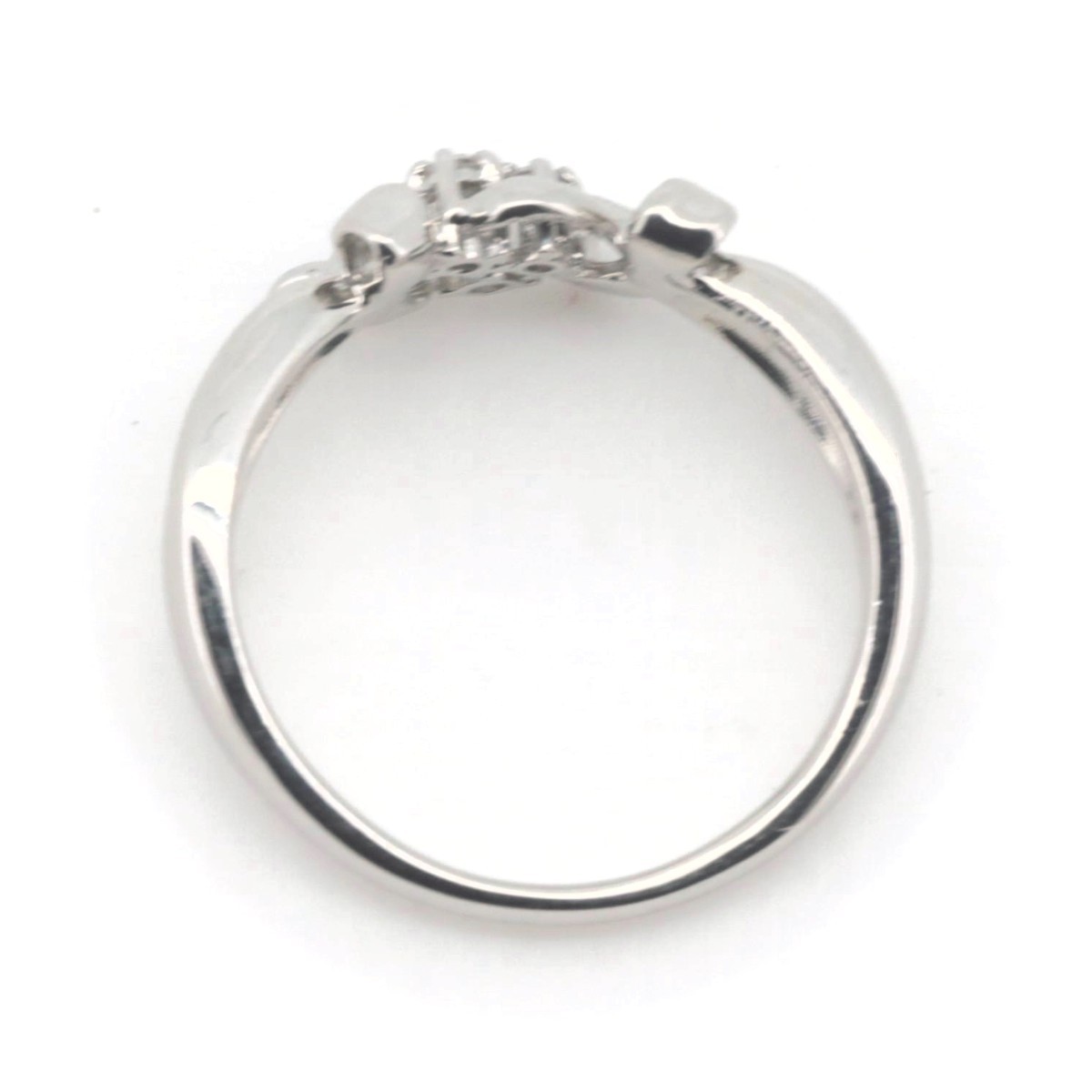 タサキ ダイヤモンド リング 指輪 0.04ct 11号 PT900(プラチナ) 質屋出品_画像4
