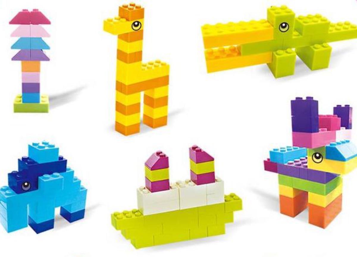  大容量 ブロックセット 250ピース レゴ互換 LEGO 知育玩具 思考力 