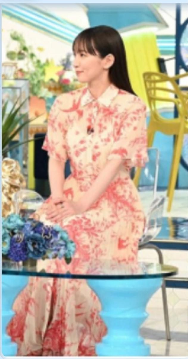 吉岡里帆さん着用 RED VALENTINO レッドヴァレンティノ ワンピース-