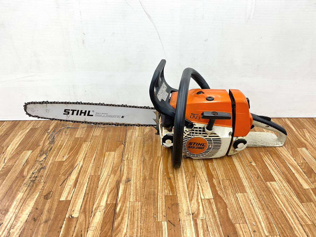 福袋特集 2022 スチールチェンソー MS260‐1 STIHL 動作未確認 引取り